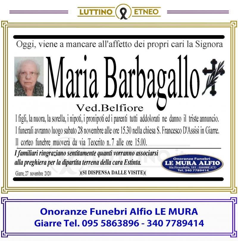 Maria  Barbagallo 